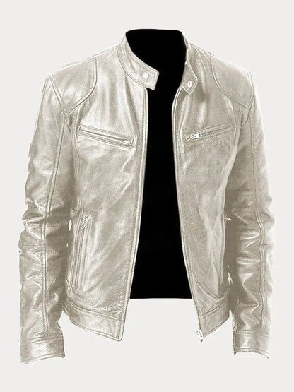 STEFANO | Veste homme en cuir de saison