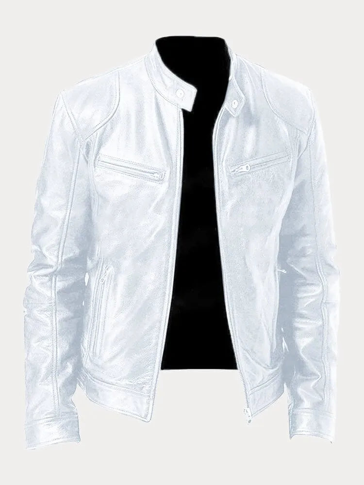 STEFANO | Veste homme en cuir de saison