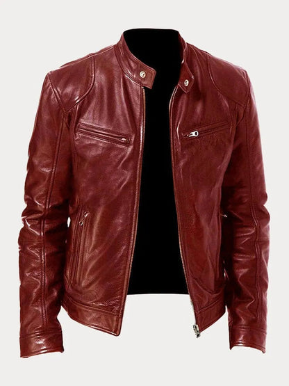 STEFANO | Veste homme en cuir de saison