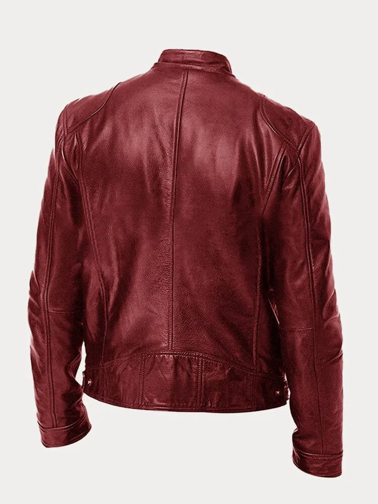 STEFANO | Veste homme en cuir de saison