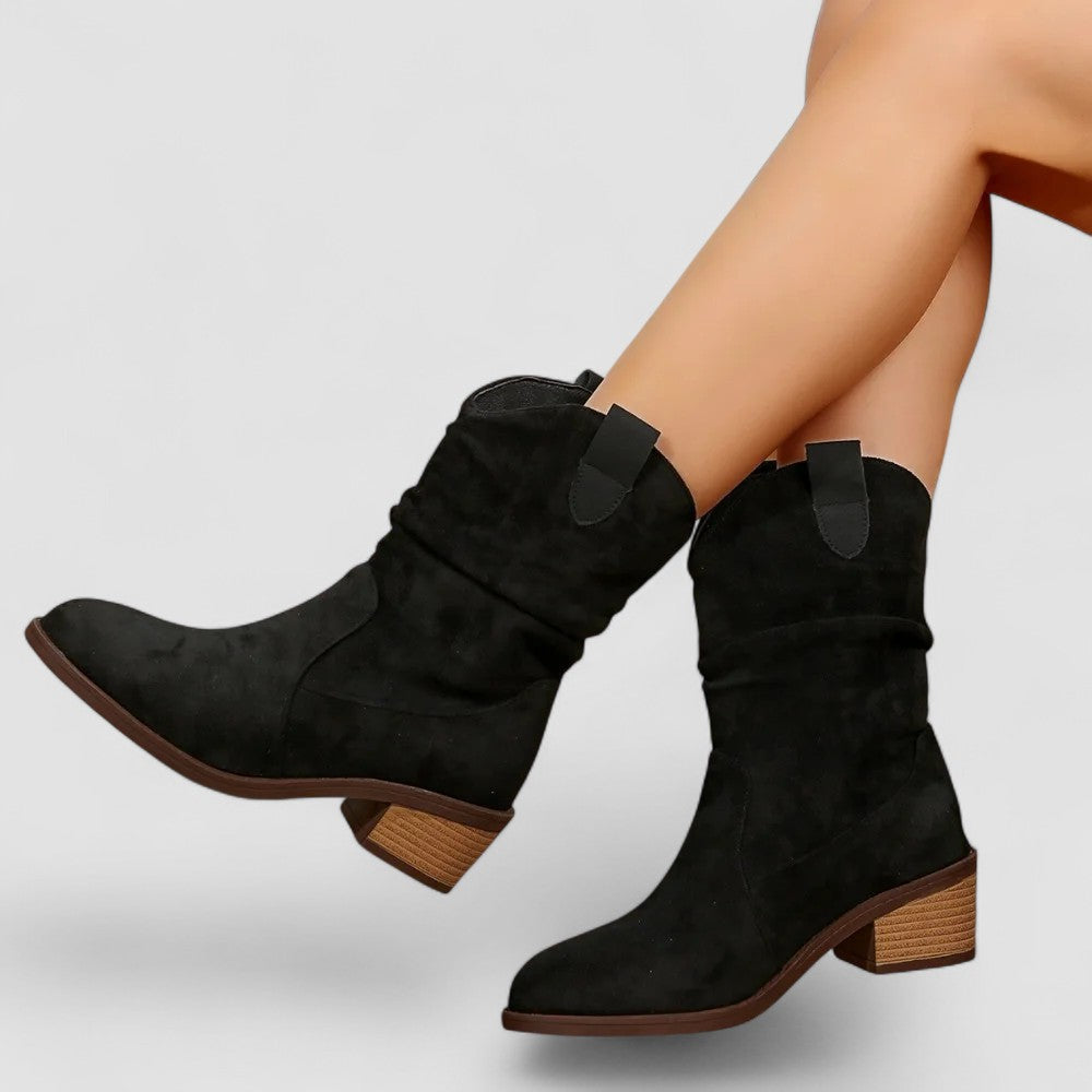 Clelia | Bottines Western Effet Slouch