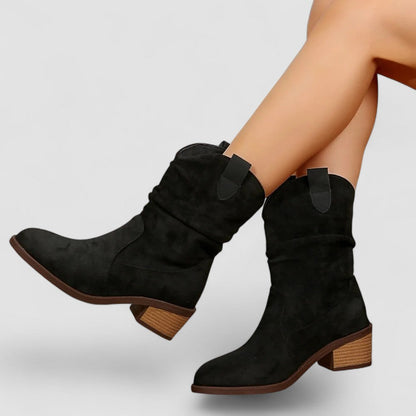 Clelia | Bottines Western Effet Slouch