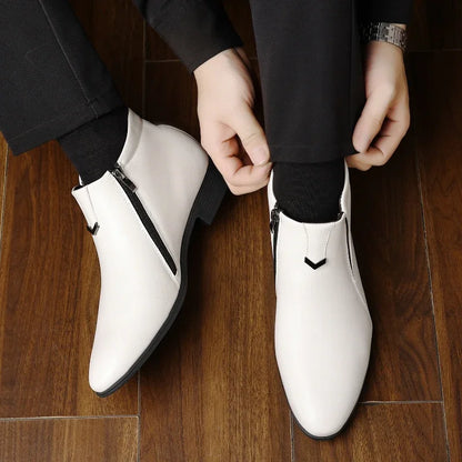 Beckett | Bottines en Cuir Zippées