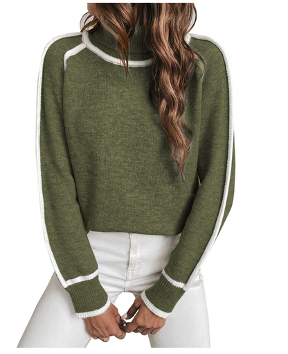 Elle | Pull Col Montant Doux