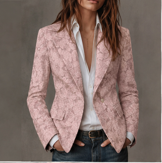 Rosamund | Blazer Jacquard Paisley
