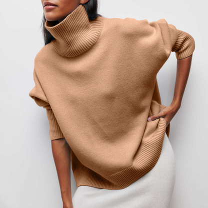 Amelia | Pull Col Roulé Élégant