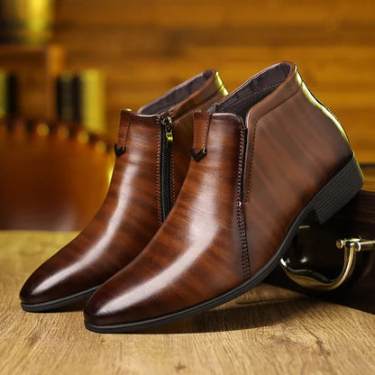 Beckett | Bottines en Cuir Zippées