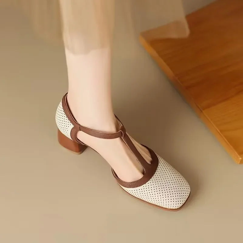 Katarzyna | Chaussures orthopédiques à talon moyen