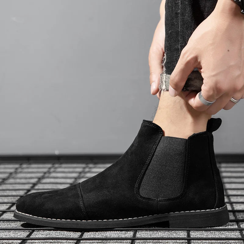 Bastien | Bottines Élégantes en Suède
