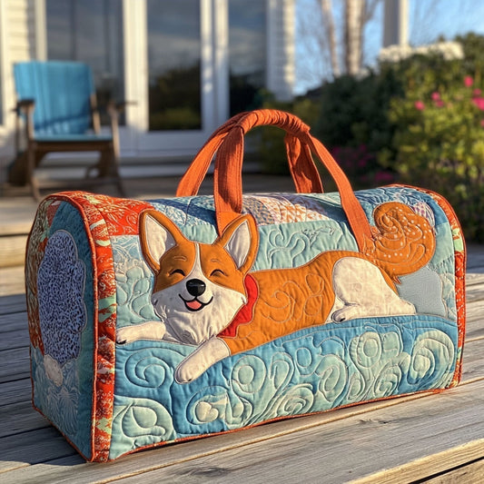 Lidia | Sac de Voyage Matelassé Corgi