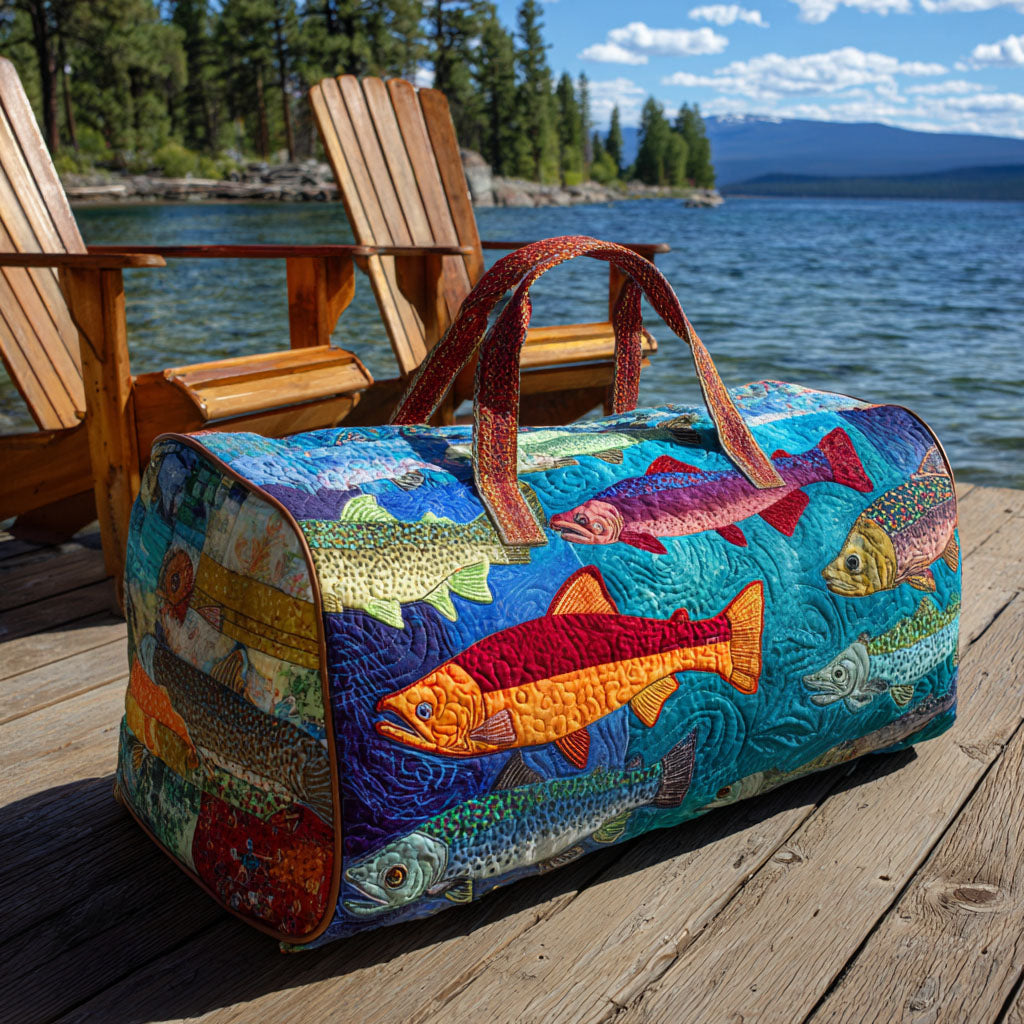 Alma | Sac de Voyage Matelassé Pêche dans le Torrent