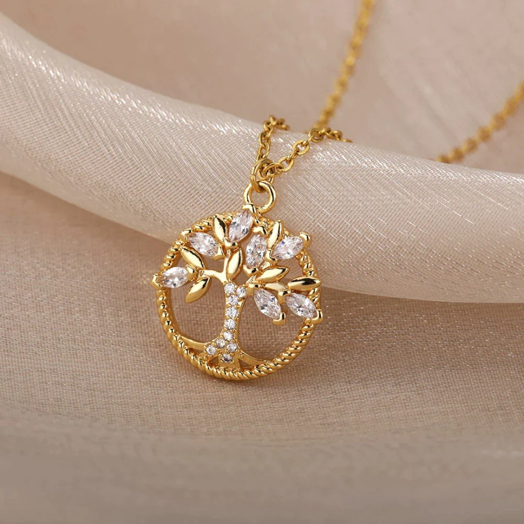 Giorgia | Collier Pendentif Arbre de Vie