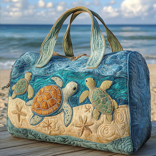Margherita | Sac de Voyage Matelassé Tortue Curieuse