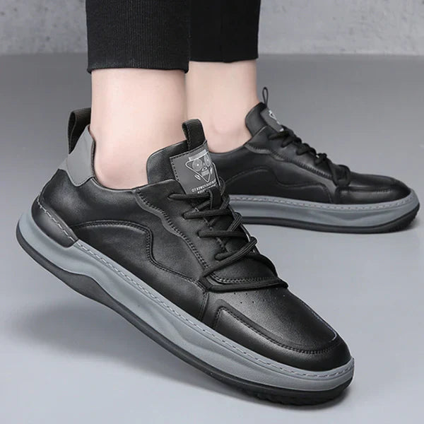 Mathis | Chaussures en Cuir à Semelle Épaisse