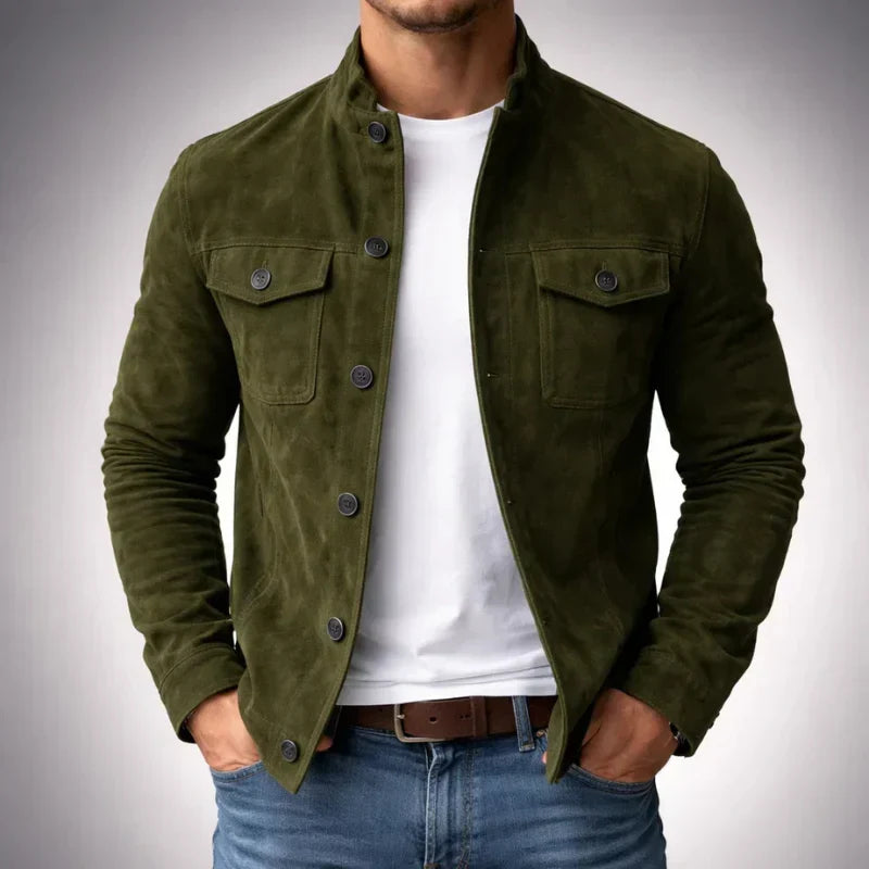 LORENZO | Veste homme en daim