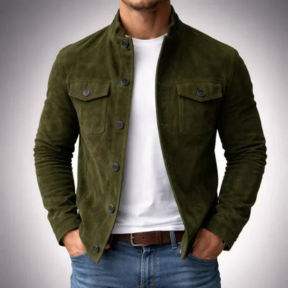 LORENZO | Veste homme en daim