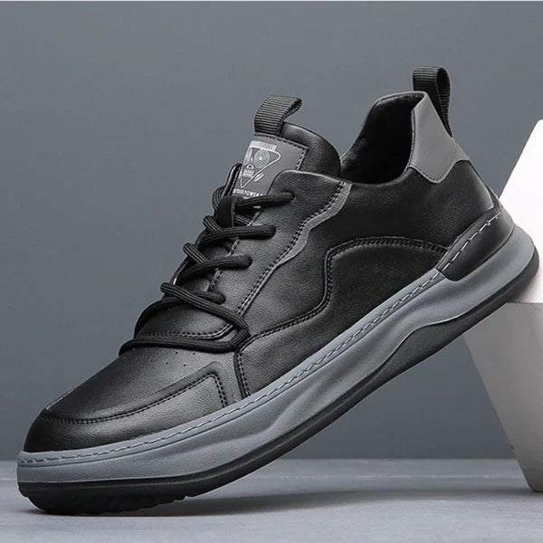 Mathis | Chaussures en Cuir à Semelle Épaisse