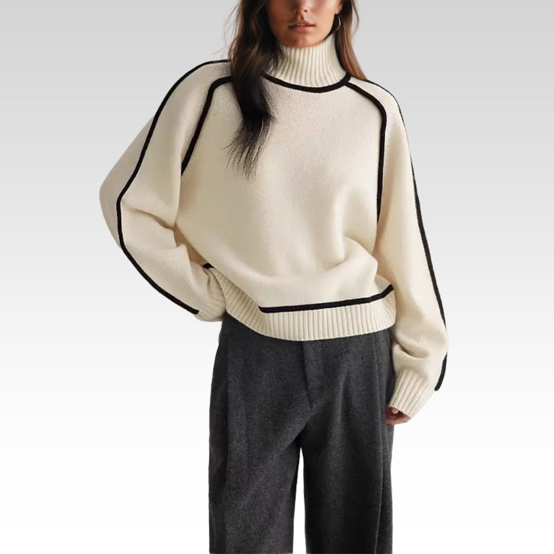 Lara | Pull Col Montant
