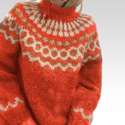 Olivia | Pull Col Montant Confortable