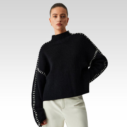 Alma | Pull Col Roulé Oversize