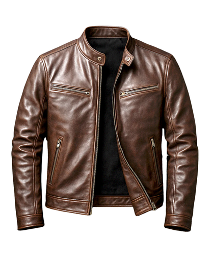 Guido | Veste en Cuir Vintage
