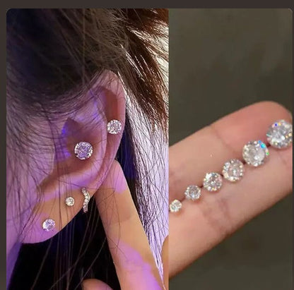 Tiziana | Boucles d'Oreilles à Clip Chic en Or Blanc