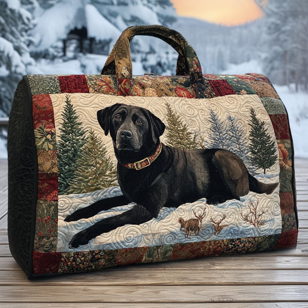 Ilaria | Sac de Voyage Matelassé Ambiance d'Hiver