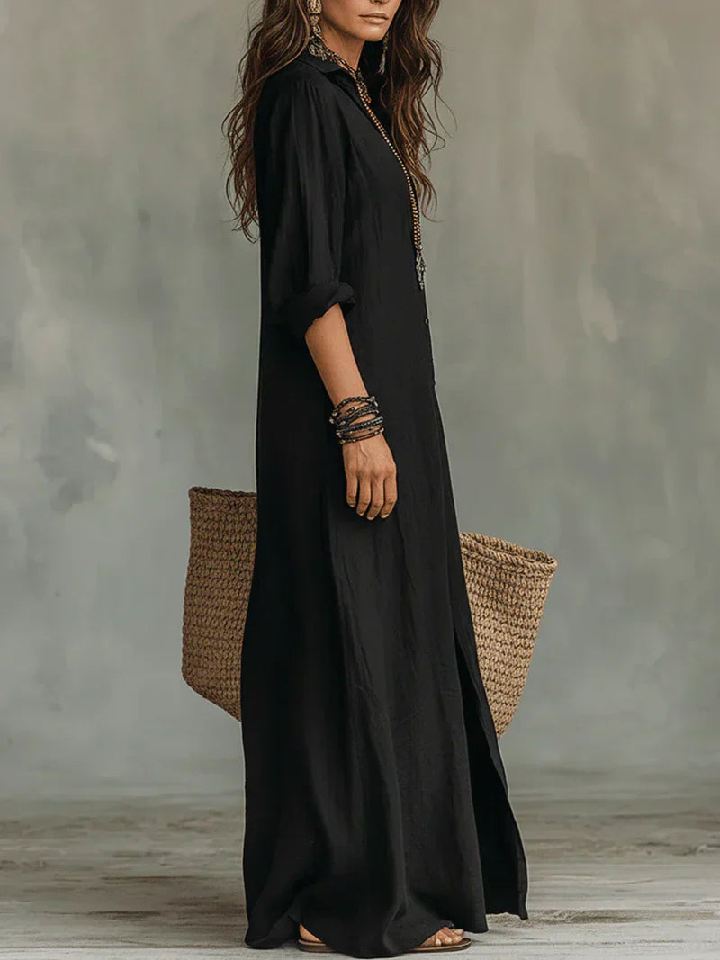Elsa | Robe en Lin Mélangé