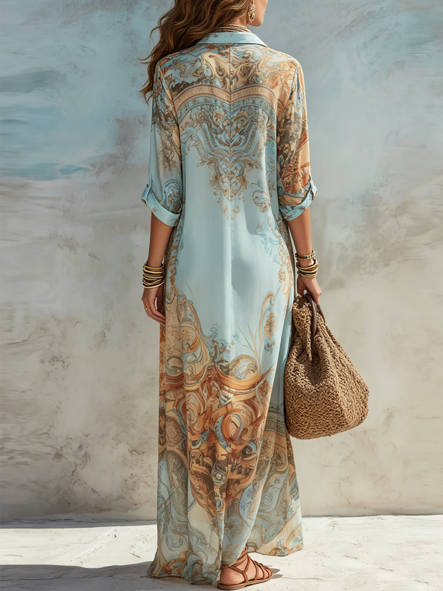 LANIA | Robe maxi d'été