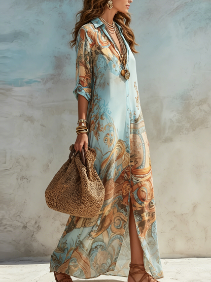LANIA | Robe maxi d'été