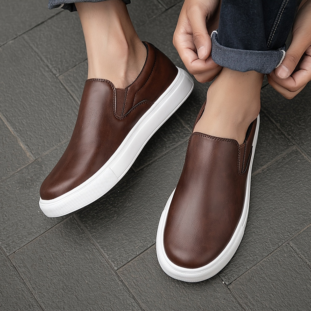 Louis | Mocassins Casual en Cuir
