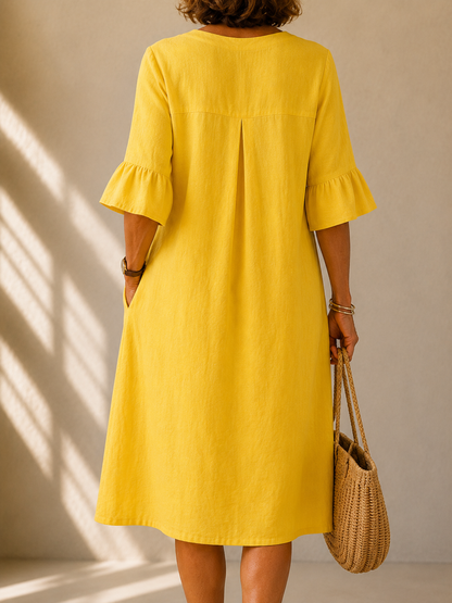 Charlotte™ | Robe Boutonnée