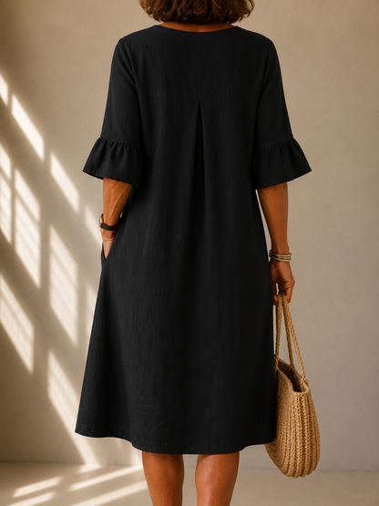Sylvia™ | Robe Boutonnée