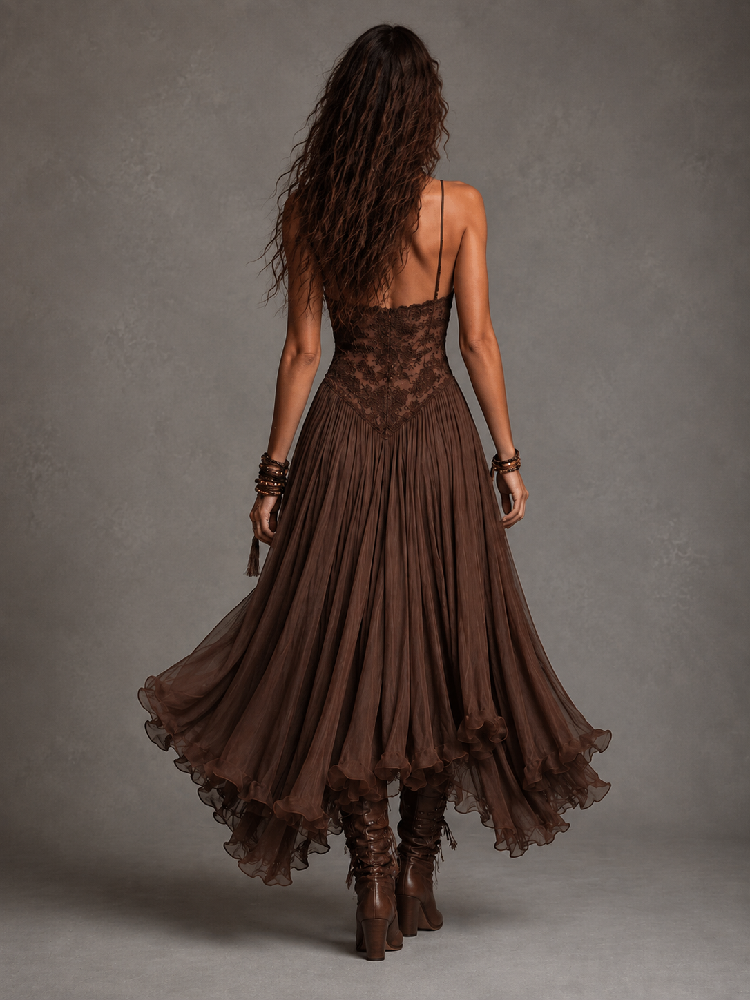 Olivia | Maxi Corset en Dentelle
