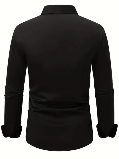 MARCELLO | Chemise classique homme à manches longues