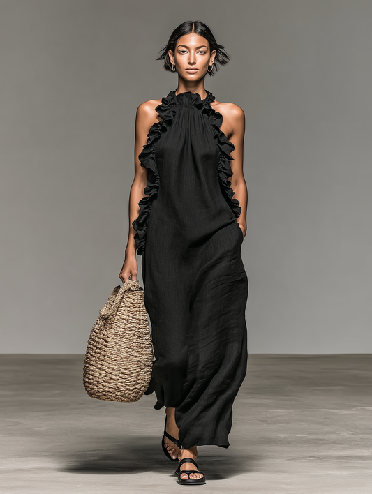Gladys | Robe Longue à Poches