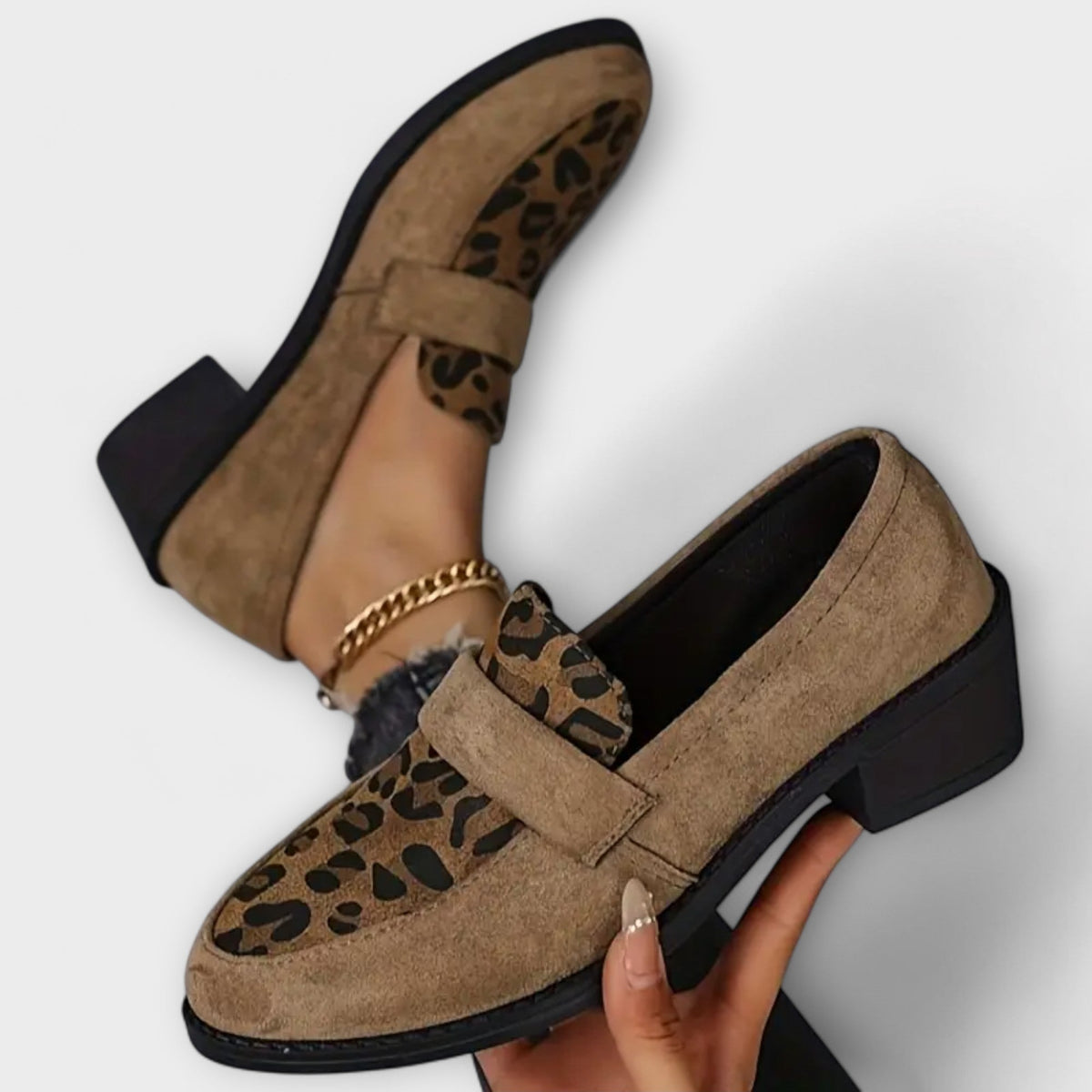 Aurora | Chaussures élégantes pour femme imprimé léopard