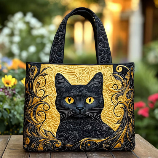 Susanna | Sac Matelassé Chat Noir