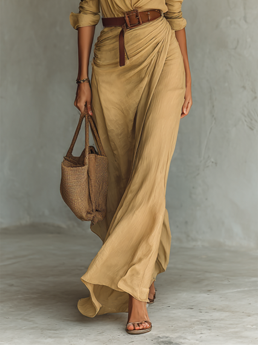 CLEO | Robe longue décontractée