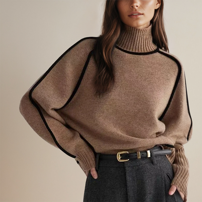 Lara | Pull Col Montant