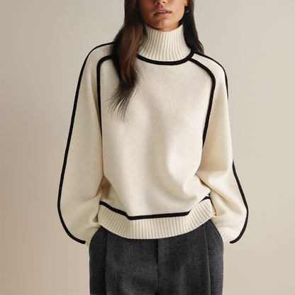 Lara | Pull Col Montant