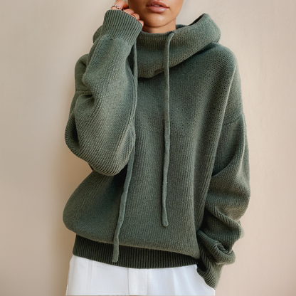 Charlotte | Pull Col Roulé en Laine Mérinos