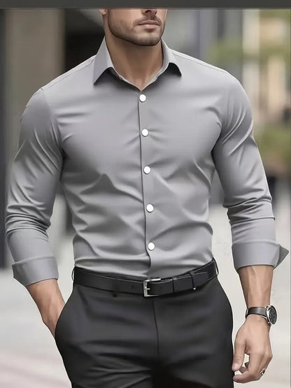 MARCEL | Chemise classique à manches longues
