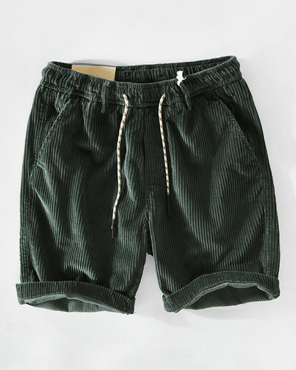 DAVID | Short en velours côtelé