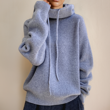 Charlotte | Pull Col Roulé en Laine Mérinos
