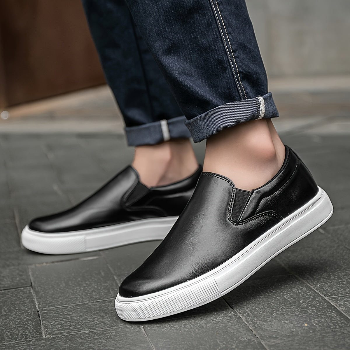 Louis | Mocassins Casual en Cuir