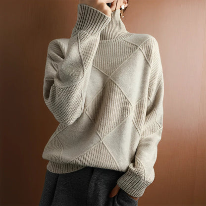 Marcelle | Pull Chunky Col Montant