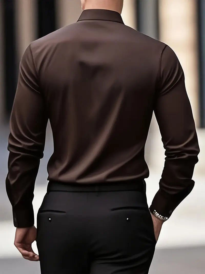 MARCELLO | Chemise classique homme à manches longues