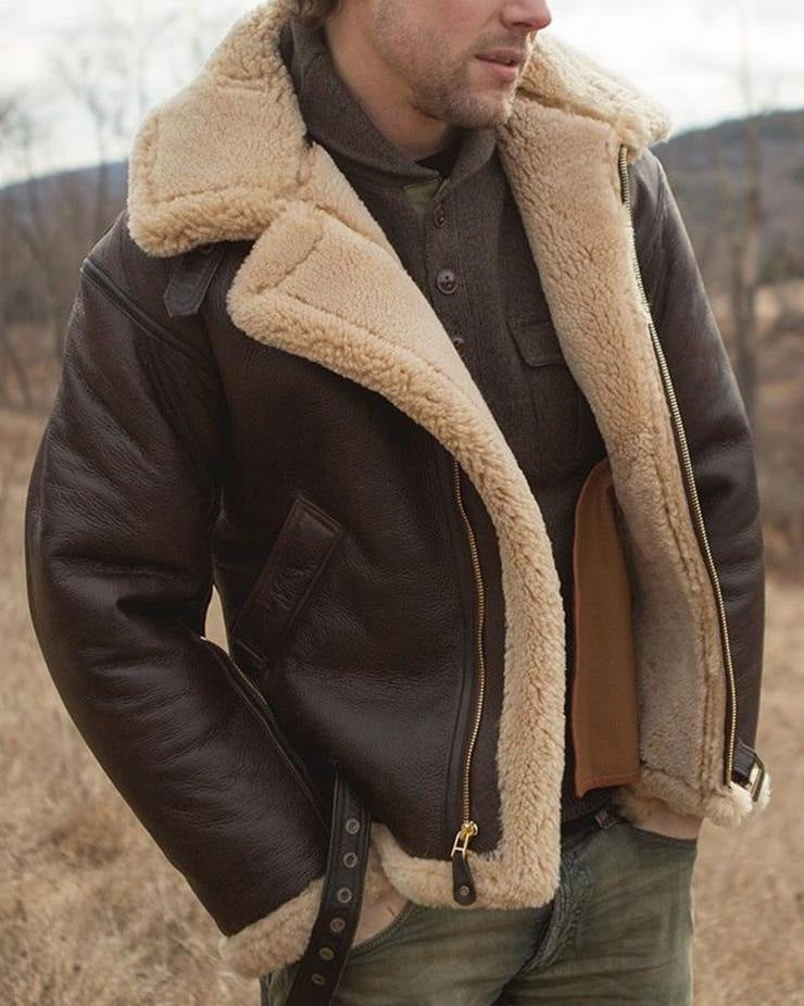 MAURIZIO | Veste homme en cuir matelassée