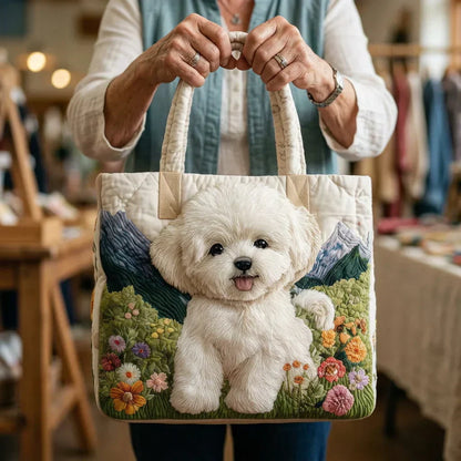 Vittoria | Sac Matelassé Chiens Enchantés